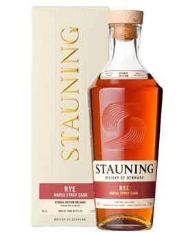 Stauning Rye Maple Syrup Cask Studio Series Dansk Whisky 70 cl 53,5%